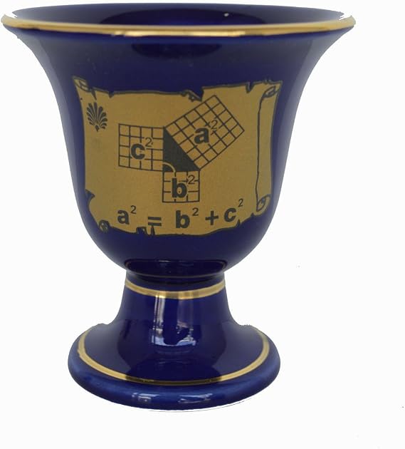 Pythagoras Cup of Justice - Tantalus - Pythagorean Theorem - Great Philosopher
