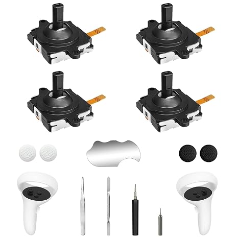 13-in-1 Joystick Replacement Repair Kit for Oculus Quest 2 VR Controllers