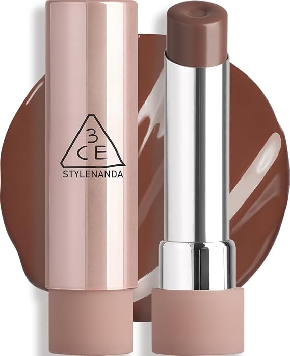 3CE Greasy Lip Glow Salty Sweet Lipstick