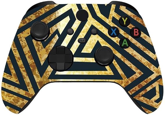 ProControllers LLC Wireless Custom Controller Compatible with PC, Windows 10+, Series X/S & One (Golden Apex)