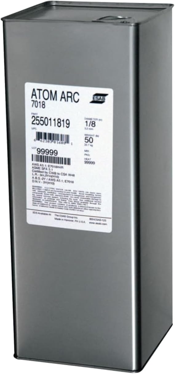 Esab Welding Atom Arc 7018 Acclaim Electrodes