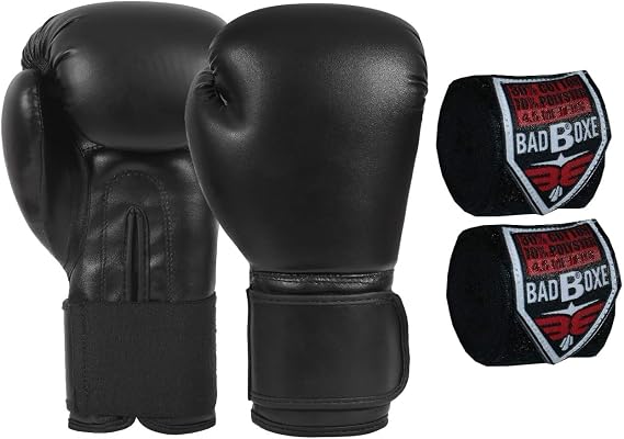 Twister Boxing Gloves Set with Free Hand Wrap