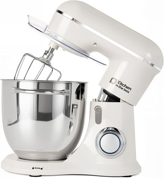 Kitchen in the box 6L Stand Mixer, 10 Speeds Electric Food Mixer for Baking