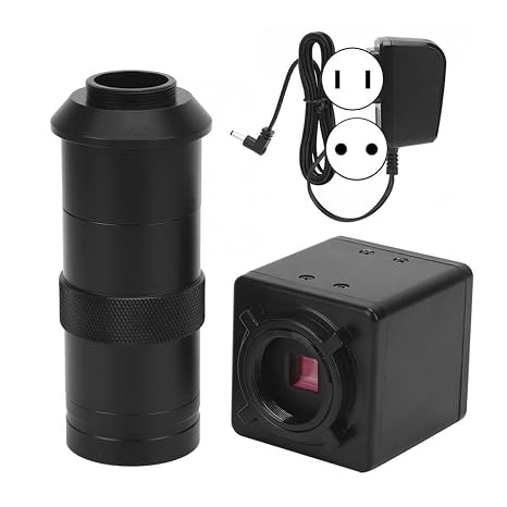 Microscope Accessory Tools, 2MP High Resolution Industrial Microscope Camera for CCD CMOS VGA with Zoom C-Mount Lens Microscope Accessories high Quality