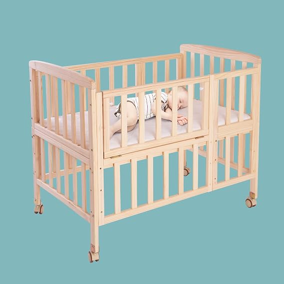 Flwrgirl Bedside Mini Baby Crib,Portable Cunas para Bebes