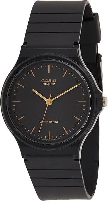Casio Men's Core MQ24-1EL Black Rubber Quartz Fashion Watch
