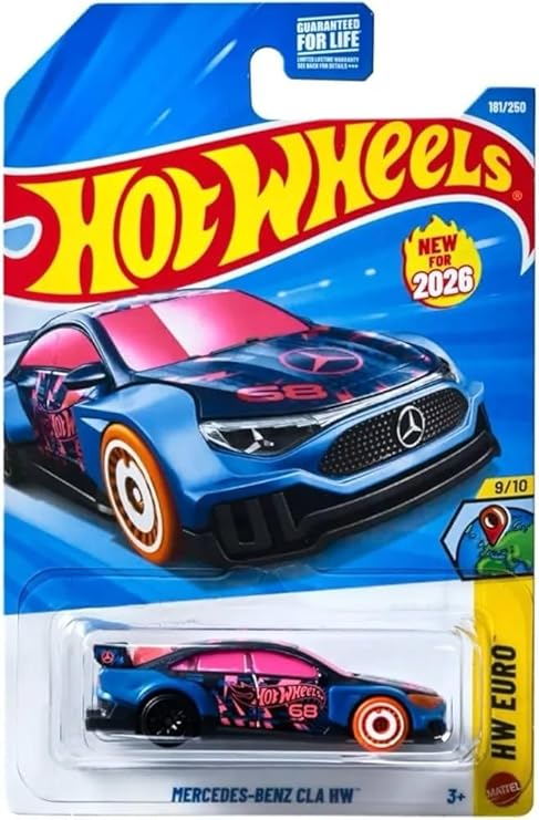 Hot Wheels Tekli Arabalar MERCEDES-BENZ CLA HW JJH63 (KISA KART)