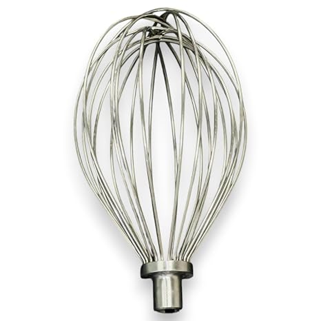 ALFA 10W 10-Quart Replacement Wire Whip for Commercial Mixers | Replacement Wire Whip for Hobart Model C100 Mixers
