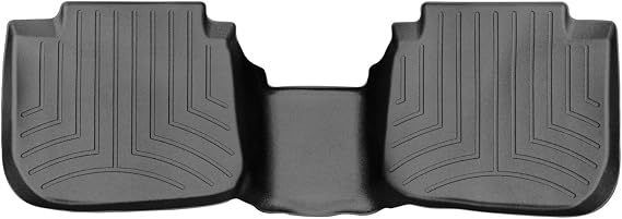 WeatherTech Custom Fit FloorLiners for Subaru Legacy, Outback, 2nd Row (447082), Black