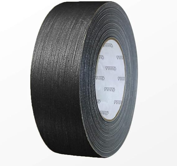 VViViD Black Brushed Steel Air-Release Vinyl Adhesive Tape Roll (1 Inch x 30ft)