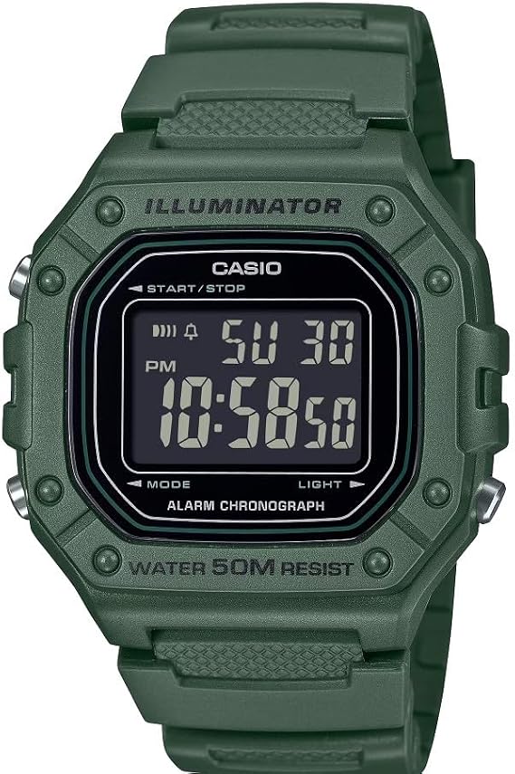 Casio W-218H Series | 7-Year Battery