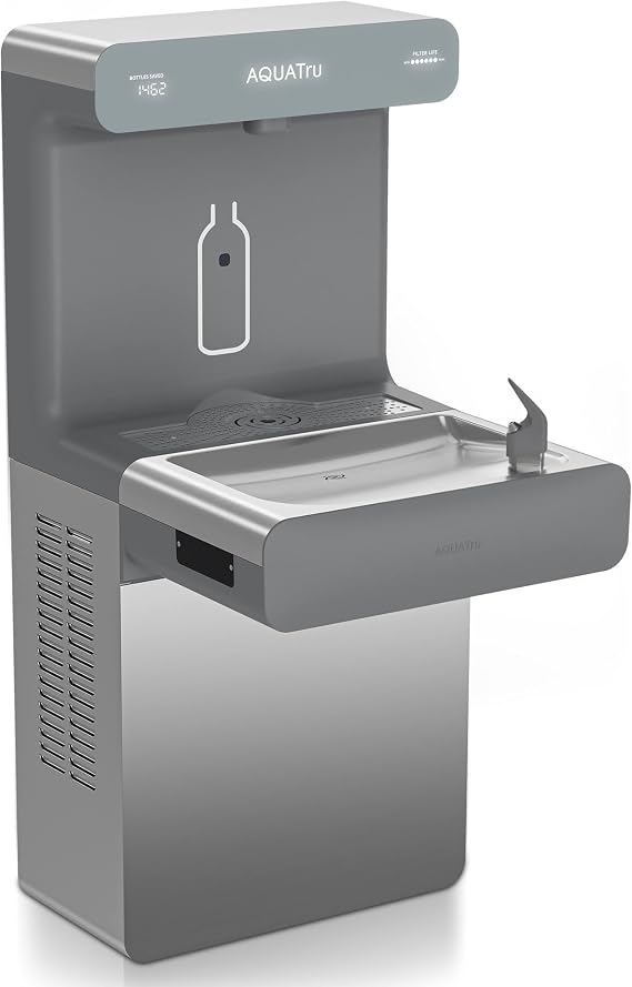 AquaTru Pro Wall Filler/Fountain: ADA Compliant, Certified to NSF Standards