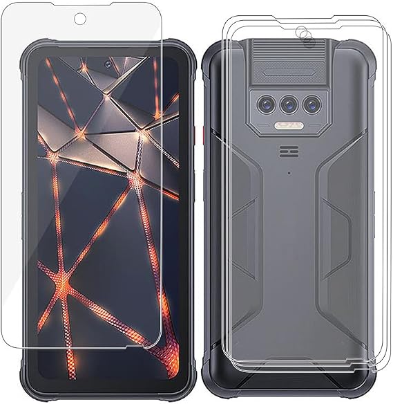 [4 Pack] Tempered Glass Protective Film for Blackview Oscal C70 (6.77") Screen Protector .IJTYHF 9H Hardness Anti-Scratch No Bubbles Protective Film Tempered Glass Screen Protector