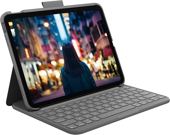 Logitech Slim Folio Keyboard Case - US INT'L QWERTY