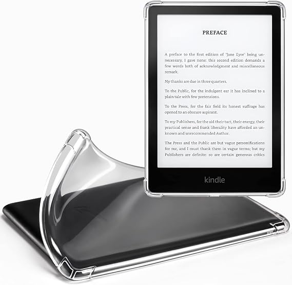 CoBak Clear Case for 6.8 Kindle Paperwhite 11th 2021 & Signature Edition