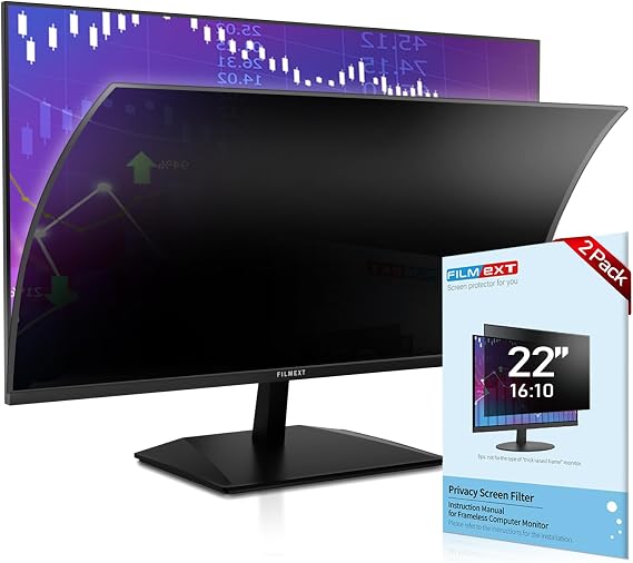 FILMEXT 2 Pack 22 Inch Computer Privacy Screen Filter
