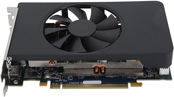 RX580 8GB DDR5 Gaming Graphics Card, 7680x4320 Resolution Desktop PC Graphics Card Computer Gaming Video Card Support HD Multimedia Interface