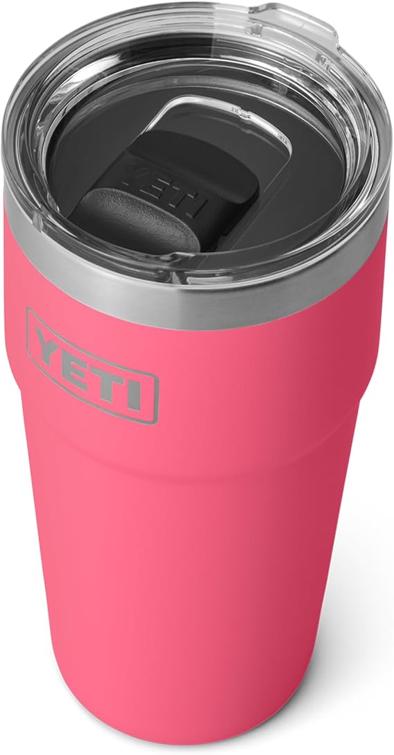 YETI Rambler 20 oz (591 ml) Stackable Cup, Tropical Pink