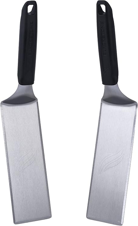 Blackstone Extra Long Griddle Spatula, Heavy-Duty Stainless Steel Set of 2