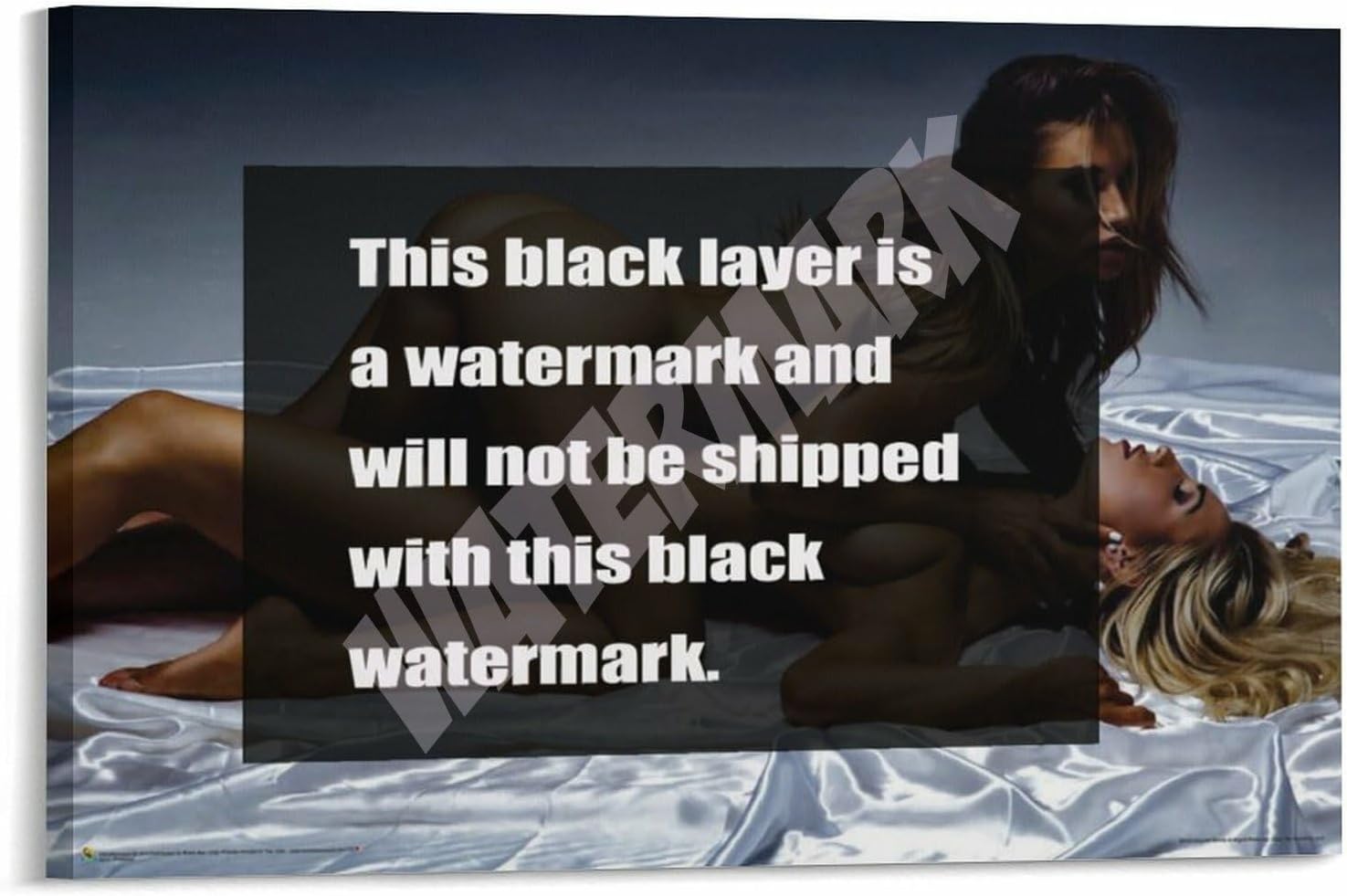 Hot Sexy Model Girl Big Ass Bkini Big Tits Aesthetic Poster 3 Canvas Painting Posters And Prints Wall Art for Living Room Bedroom Decor 18x12inch45x30cm Frame-style
