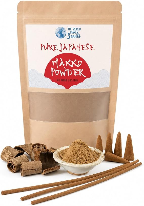 Japanese Makko Powder for Incense Making | Natural Binder for DIY Incense Crafting 3.5oz (100g)