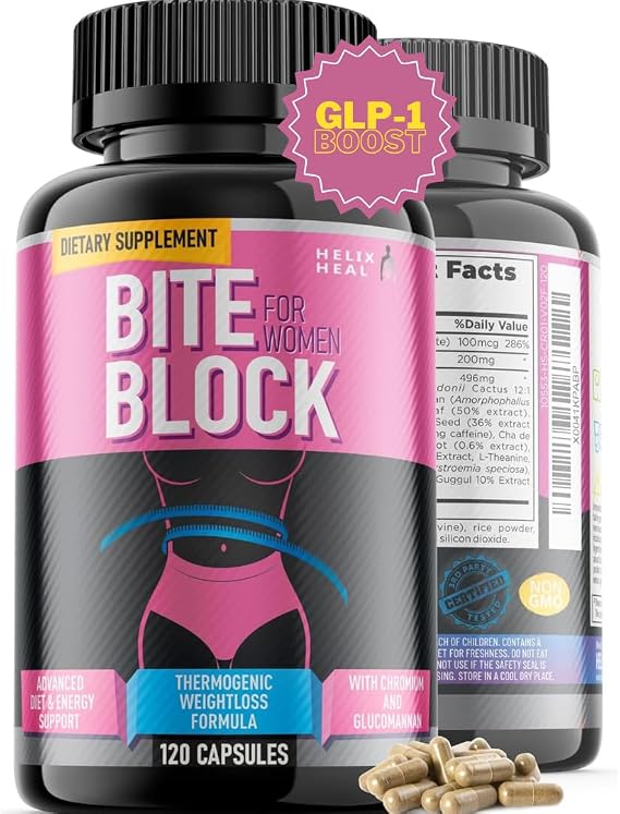 Helix Heal Appetite Suppressant for Women - Natural Weight Management Pills