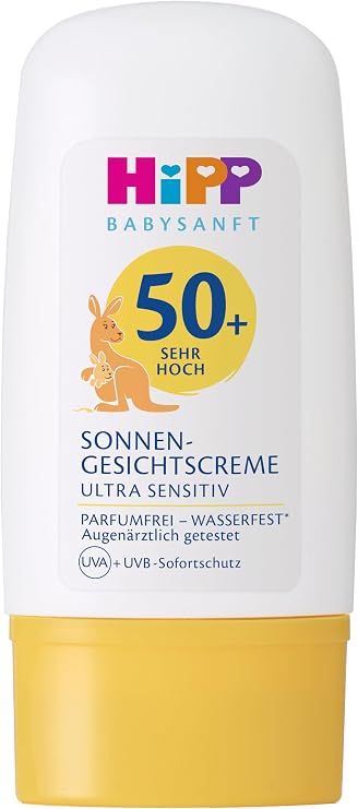 HiPP BABYSANFT Güneş Kremi-Yüz için 30 ml