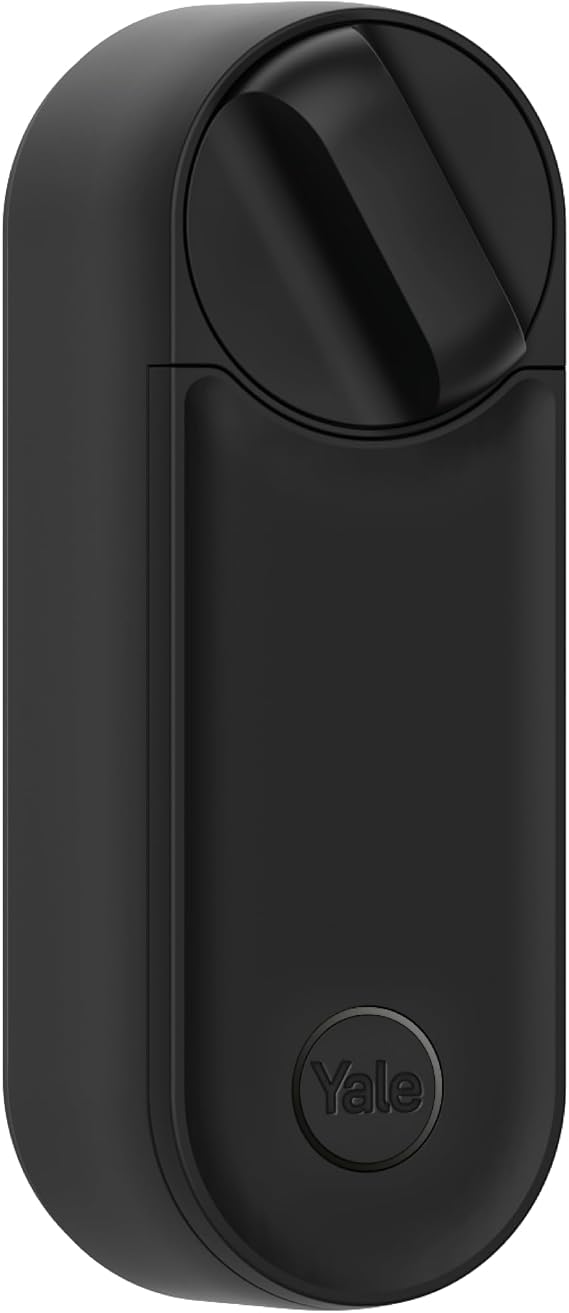 Yale Linus Akıllı Kilit L2 - Siyah - 05/103210/MB, Anahtarsız Erişim, Yale Home Uygulaması ile Kontrol, Entegre Wi-Fi, Uzaktan Kilitleme/Kilit Açma, Sanal Anahtar, Eş Zamanlı Uyarılar
