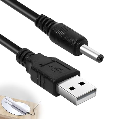 Universal USB to 5V DC Cable Replacement Charging Power Cord