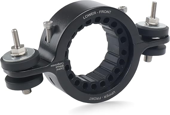 Upgrade CHR03A0 Driveshaft Center Support Bearing Carrier Compatible with Dodge WD Durango 2011+,for Jeep WK2 Grand Cherokee 2011+ Replace 52853646AE 52853646AC (Black)