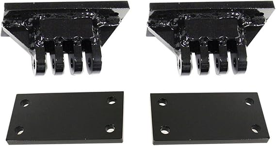 Blue Ox BX88266 Universal Purpose Adapter Tabs Kit | 20,000 lb Rating | Brackets Must be Mounted to a Flat Metal Bumper Structure | Strong Durability