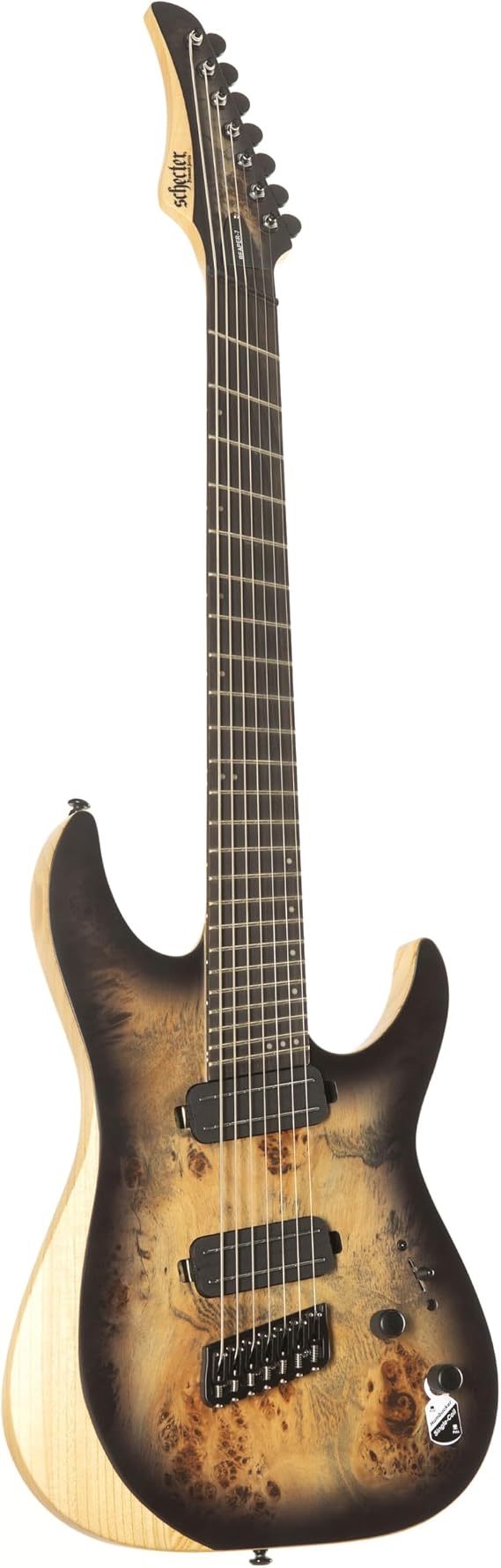 Schecter Reaper-7 Multiscale - Satin Charcoal Burst