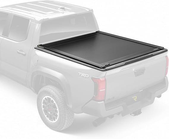 RealTruck Retrax RetraxONE XR Retractable Truck Bed Tonneau Cover | T-60841 | Fits 2007 - 2021 Toyota Tundra CrewMax w/ Deck Rail System 5' 7" Bed (66.7")