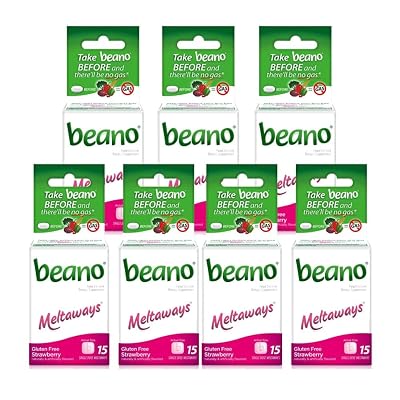 Beano Meltaways Strawberry 15 ea Pack of 7