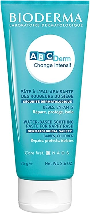 Bioderma ABCDerm Change Intensive Bebek için Su Bazlı Pişik Önleyici Bakım Kremi Hassas Alerjik&Kuru Cilt 75g