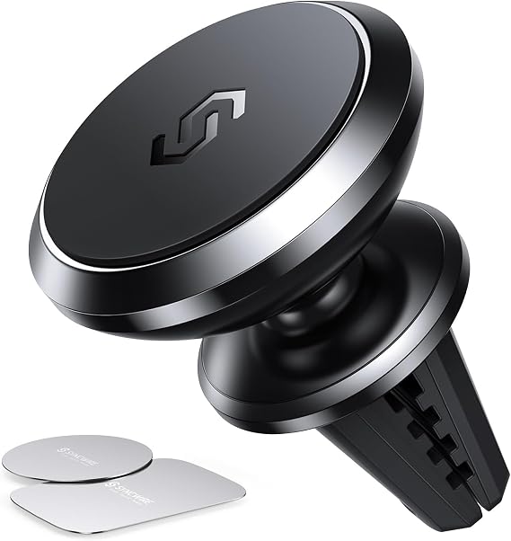 SYNCWIRE Magnetic Phone Holder for Car, 360 Rotatable Super Strong Magnets Air Vent Cell Phone Car Mount Compatible with iPhone, Android, Samsung