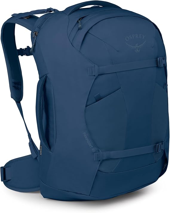 Osprey Farpoint Herren-Reiserucksack 40L Antique Blue