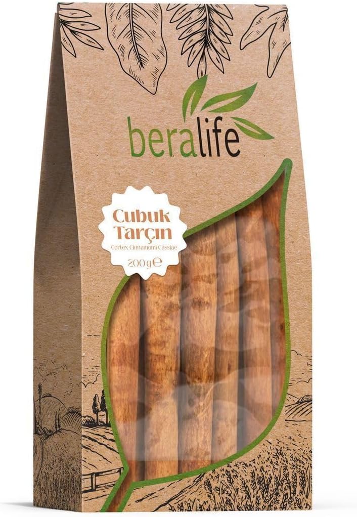 Beralife Çubuk Tarçın - 200Gr Çubuk Tarçın