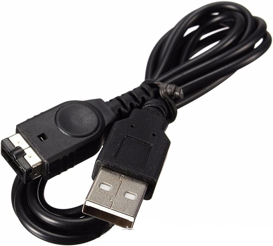 WINGONEER 1.2M Nintendo Game Boy Advance SP（ GBA SP）Nintendo DS USB Power Charging Cable for Original Console