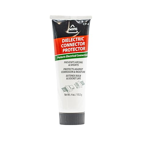 AGS Electrical Connector Protector, 4 oz. Tube, Optimal Performance for Outdoor Electrical Connections, Comprehensive Corrosion and Contaminant Protection