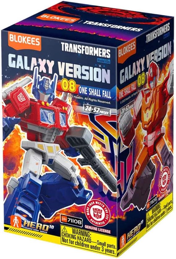 Blokees Transformers Galaxy Sürüm 08 Bir Kör Kutu Düşecek