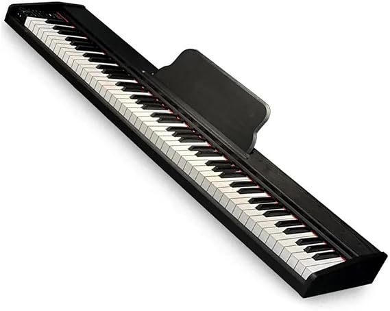 88 Keys Weight BHammer Keyboard Professional Synthesizer Digital Electronic Piano Built-in Speakers Portable Electronic Keyboards (Color : 01)