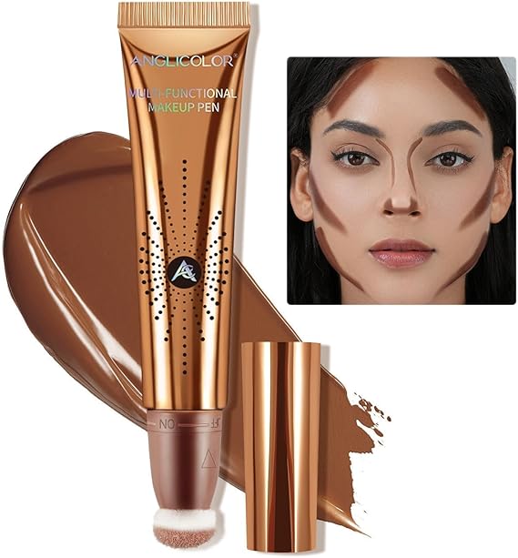 Anglicolor Contour Stick With Cushion Applicator,Cream Bronzer Stick