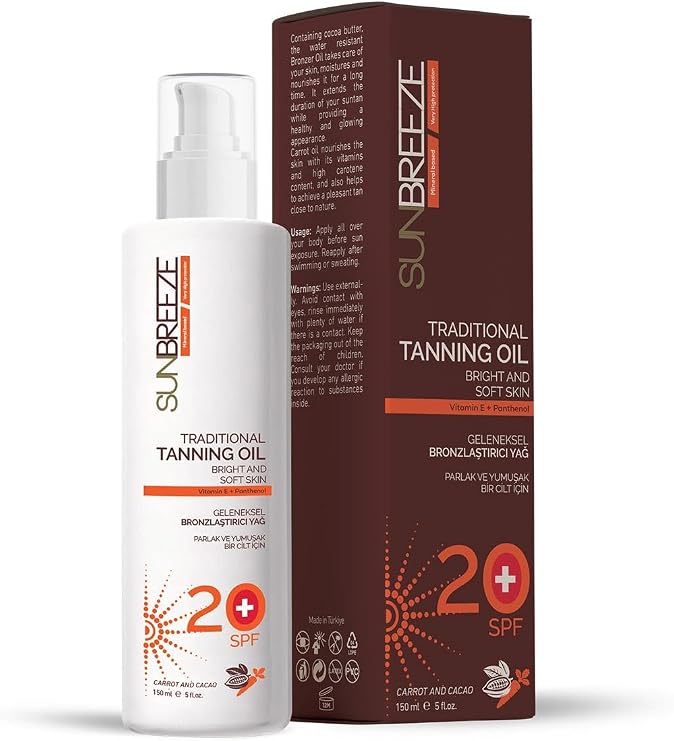 Sunbreeze Bronzlaştırıcı 20 Spf 150 ml
