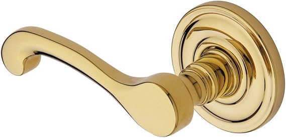 Baldwin 5455V.031.PRIV Solid Brass Door Lever