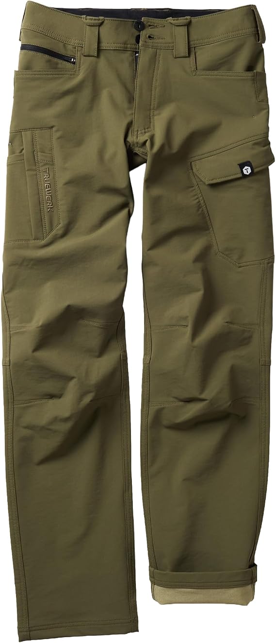 TRUEWERK Men's T2 WerkPant - Three-Season Work Pants, 4-Way Stretch