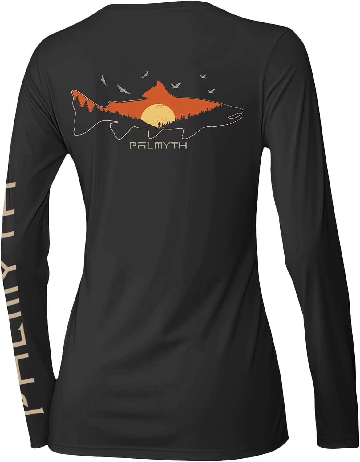 Palmyth Fishing Shirts for Women UPF 50 Sun Protection Long Sleeve T-Shirt