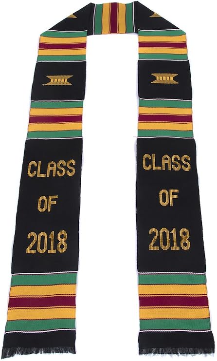 Class of 2018 Kente Cloth Graduation Stole