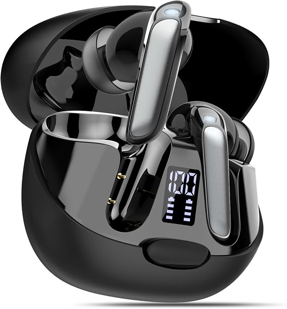 AI Language Translation Earbuds, 48H Real-Time Bluetooth 5.3 Translator Earbuds, Support 164 Languages with AI App, 3-in-1 Ear Buds with ENC Mic, 5 Translation Modes Earphones Travel/Business/Learning