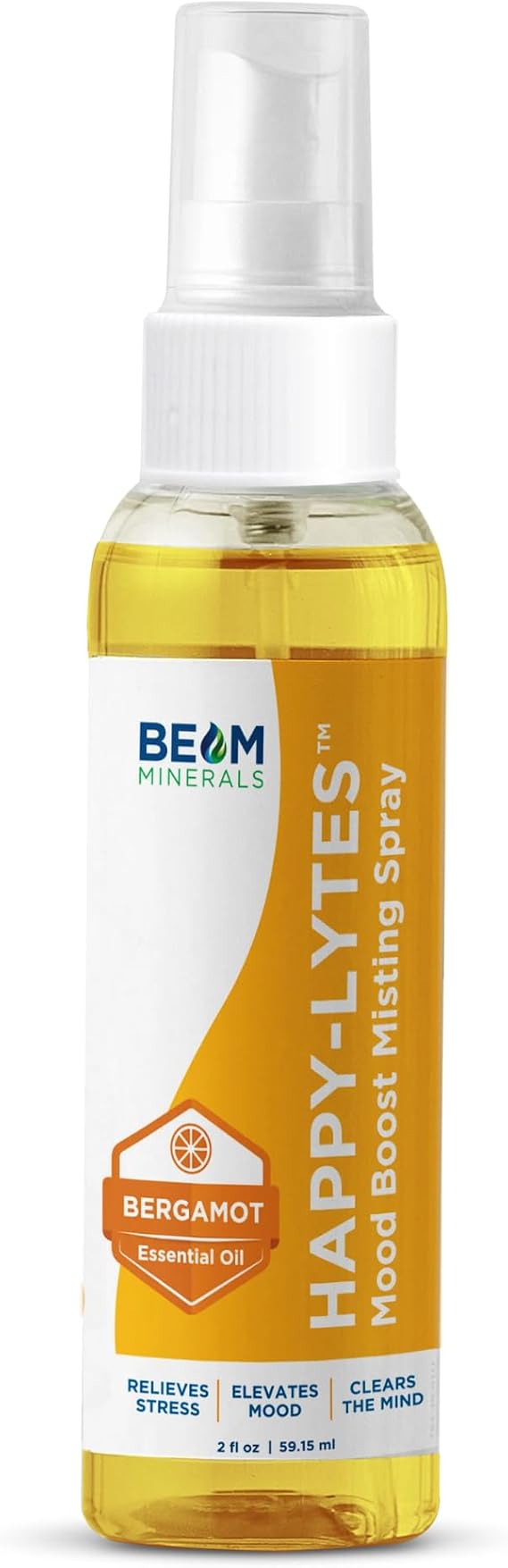 BEAM Minerals Happy-Lytes | Mood Boost Spray | 2 fl Oz